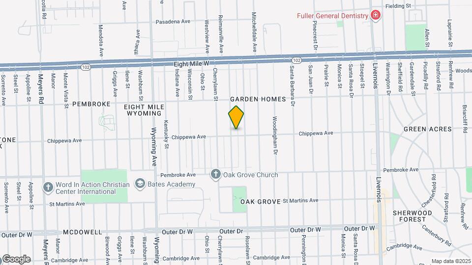 20110 Northlawn St Map and Location Details