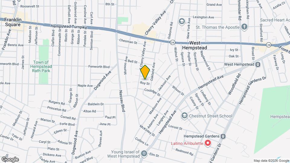 454 Roy St Map and Location Details