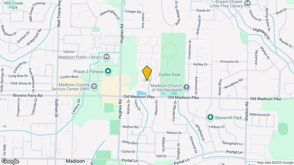 222 Waters Edge Ln Map and Location Details