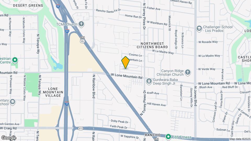 6521 Hillside Brook Ave Map and Location Details