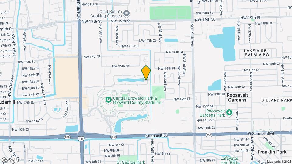 1415 NW 34th Way Map and Location Details