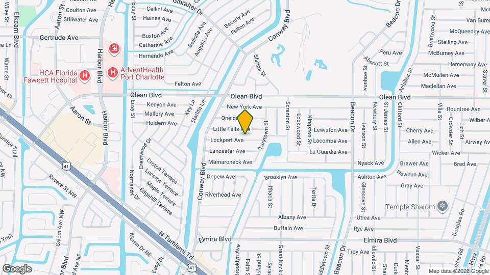 22196 Lockport Ave Mapa y Detalles de la Ubicación