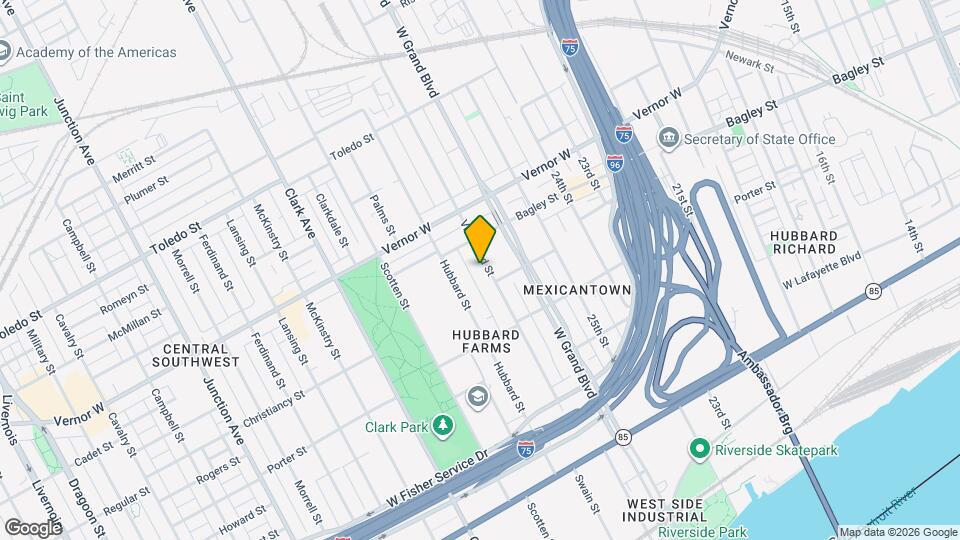 1531 Vinewood St Mapa y Detalles de la Ubicación