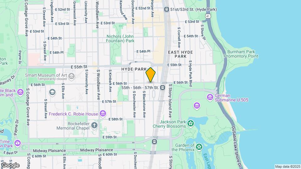 1455-1463 E 56th St Map and Location Details
