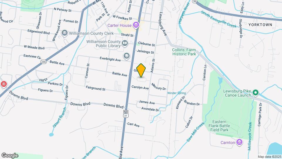 101 Generals Retreat Pl Map and Location Details