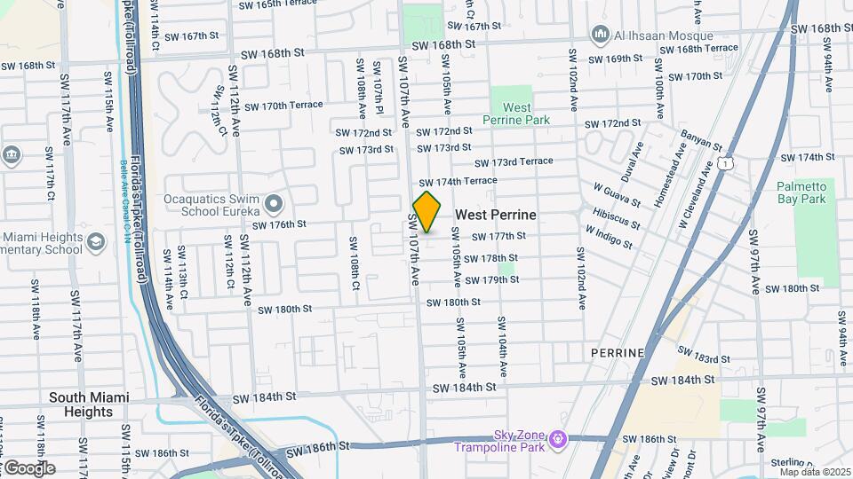 177 SW 177th St Map and Location Details