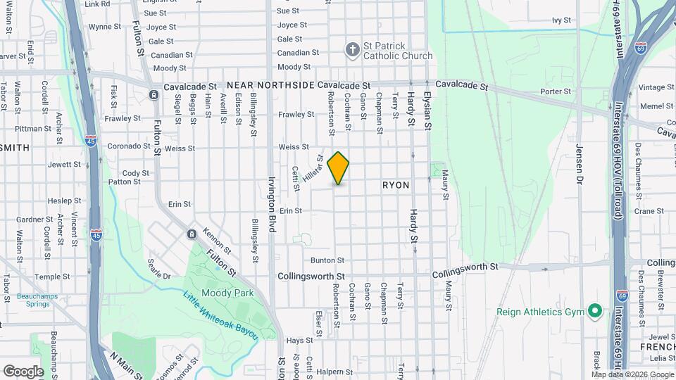 4106 Robertson St Map and Location Details