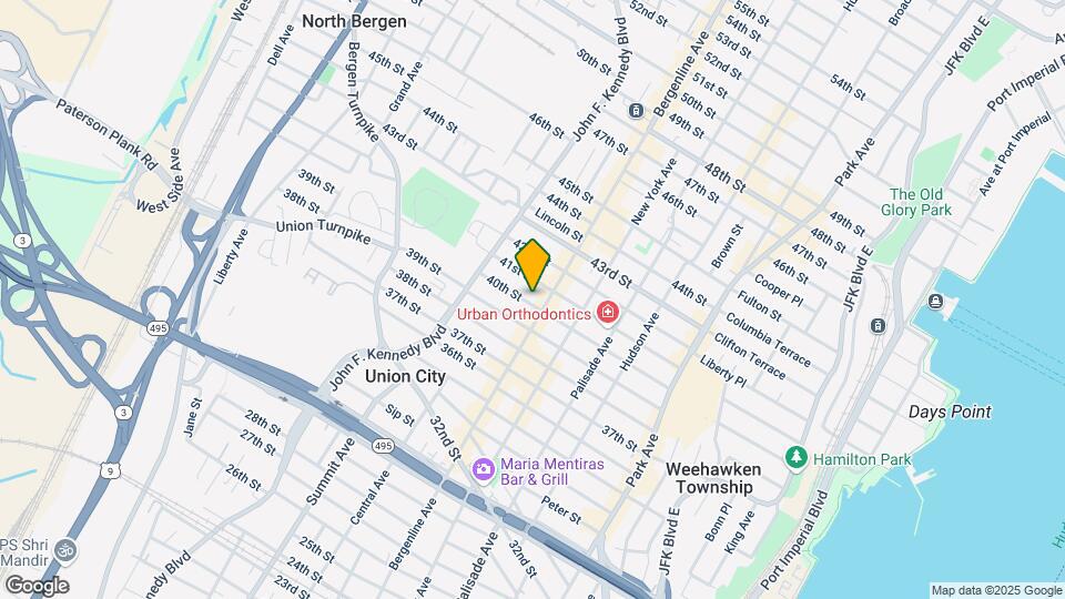 510 40th St Map and Location Details