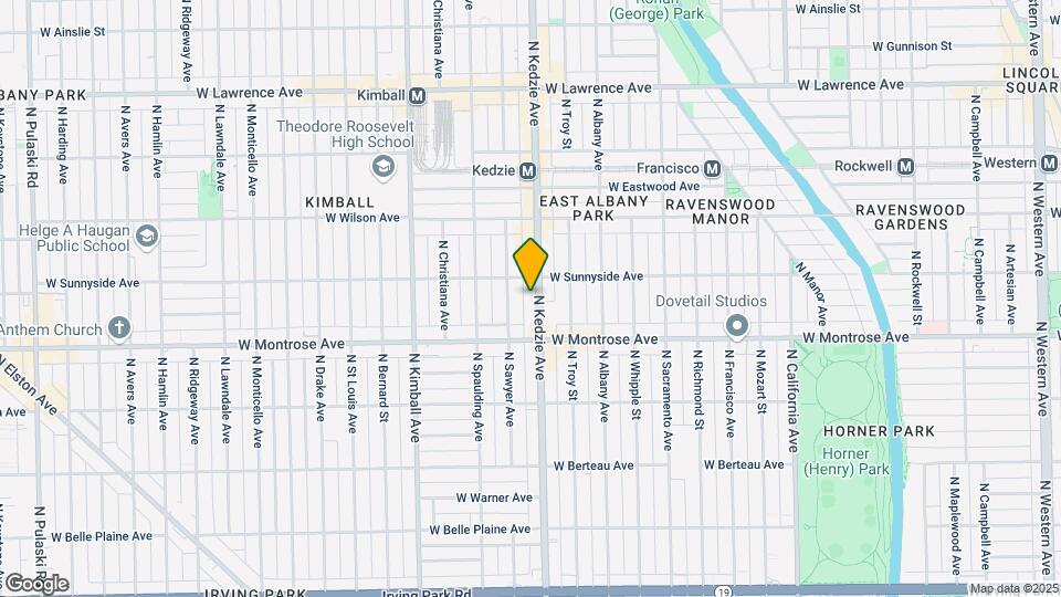 4440 N Kedzie Ave Mapa y Detalles de la Ubicación