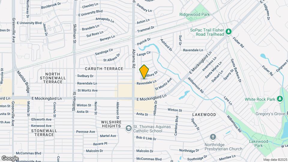 6433 Ravendale Ln Map and Location Details