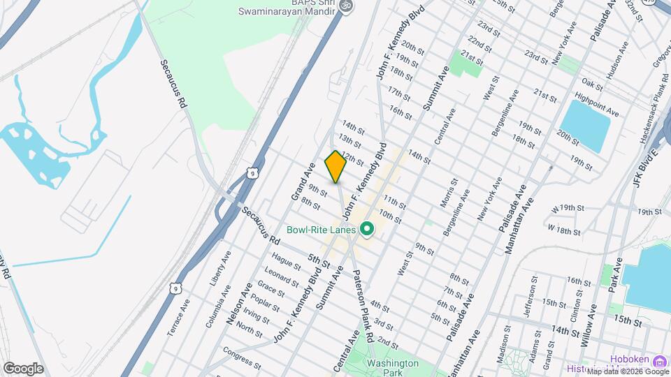 921 Paterson Plank Rd Map and Location Details