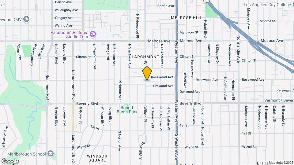 4855 Elmwood Ave Mapa y Detalles de la Ubicación