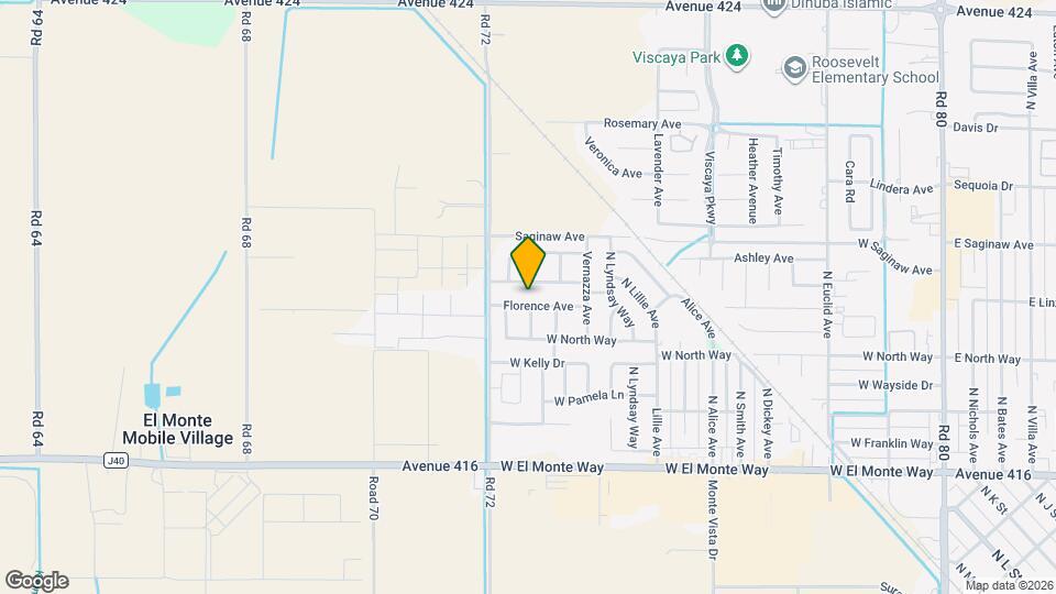 1403 Florence Ave Map and Location Details