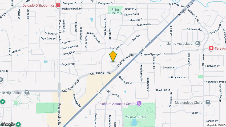 2704 Crystal Glenn Cir Map and Location Details