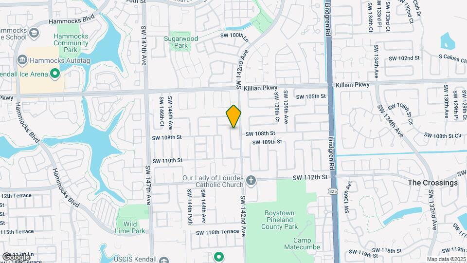 10753 SW 142nd Ct Map and Location Details
