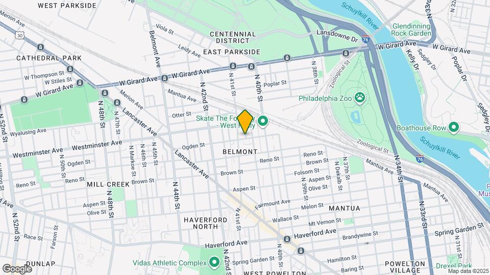 4048 Ogden St, Unit B Map and Location Details