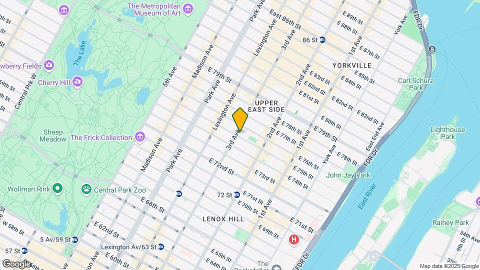 1313 Third Ave Mapa y Detalles de la Ubicación