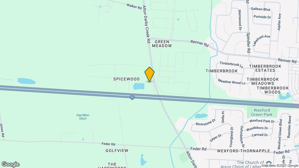 1433 Alton Darby Creek Rd Map and Location Details