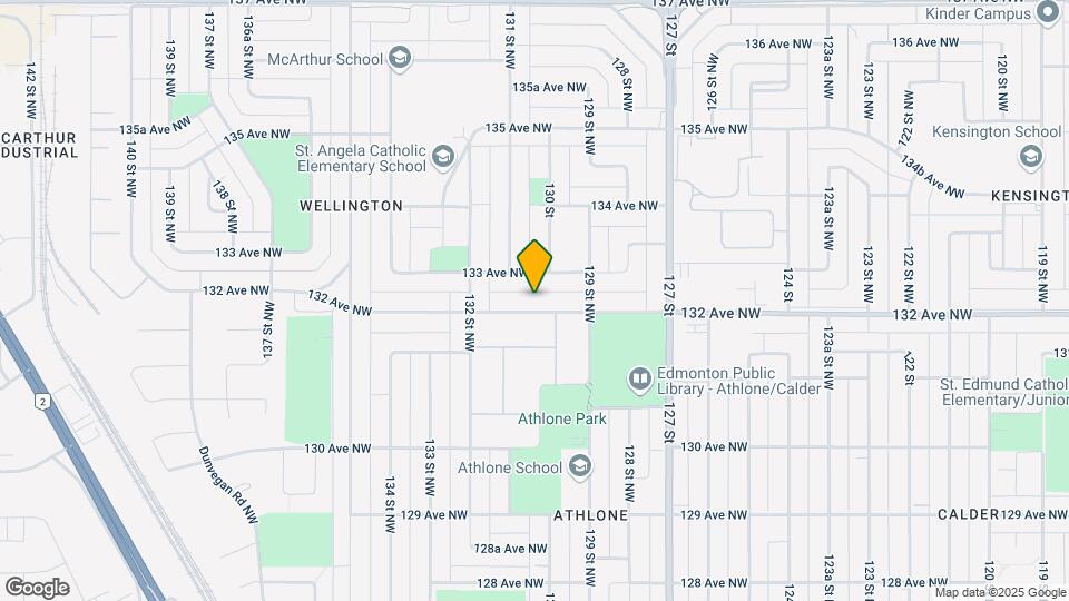 13012-13132 132 Ave NW Map and Location Details