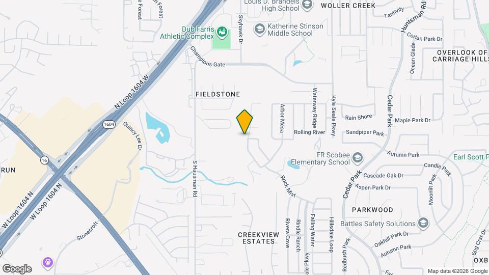 12003 Ranchwell Cove Map and Location Details