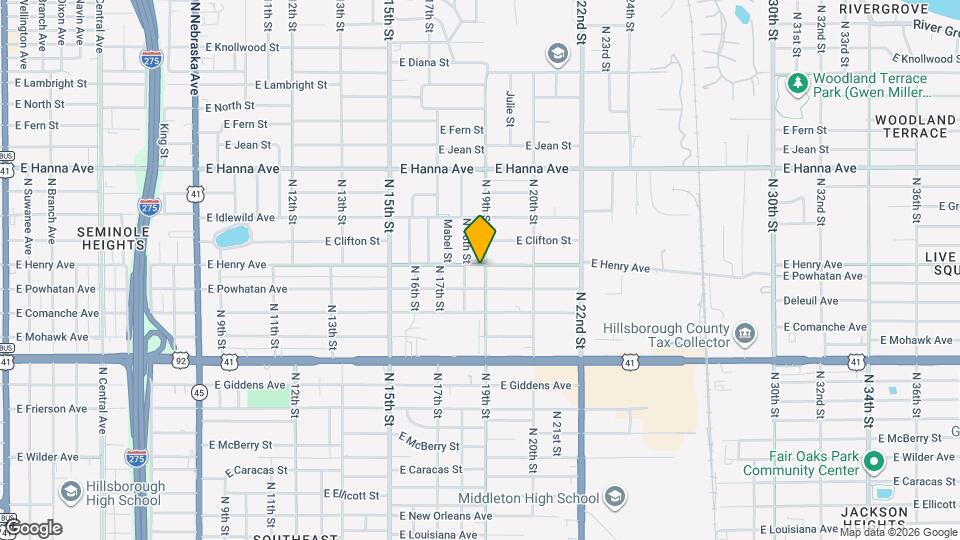 1809 E Henry Ave Map and Location Details