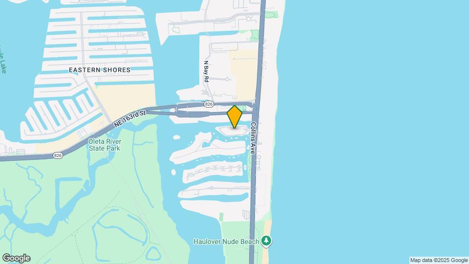 16400 Collins Ave Map and Location Details