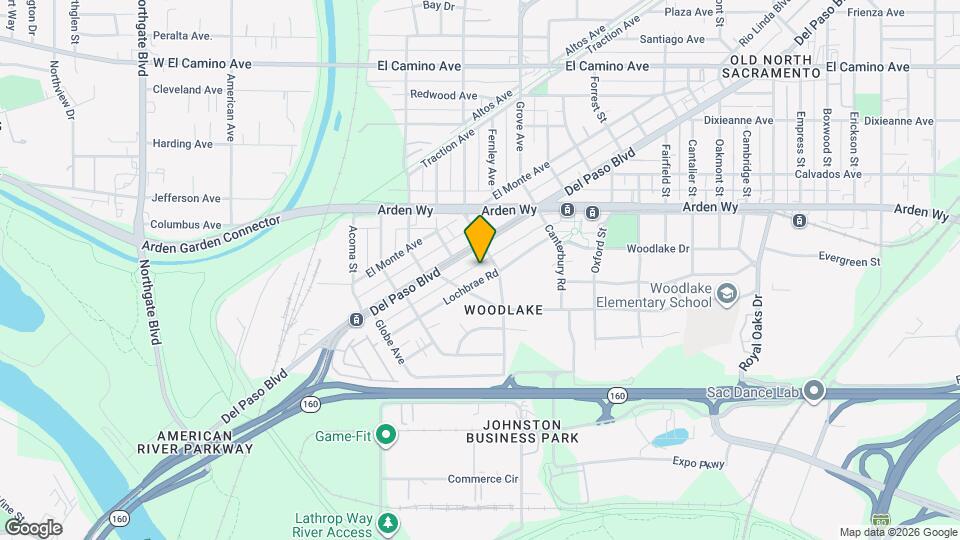 1321 Lochbrae Rd Mapa y Detalles de la Ubicación