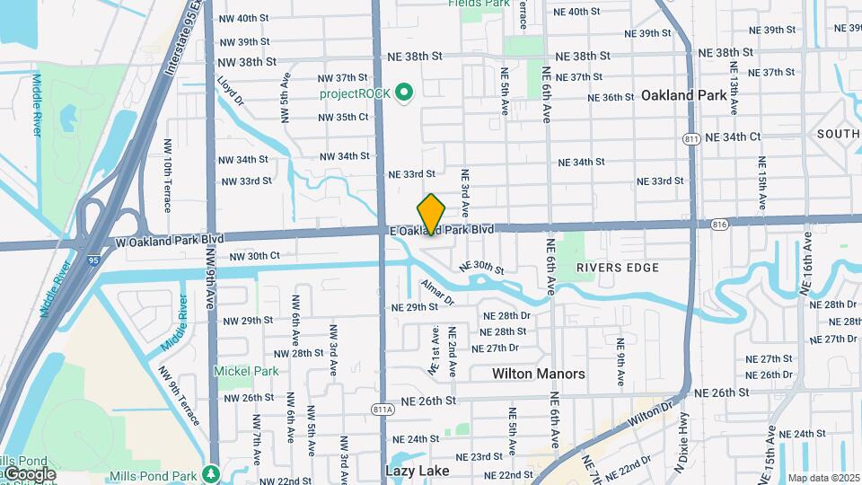 125 NE 30th Ct, Unit Efficiency Map and Location Details
