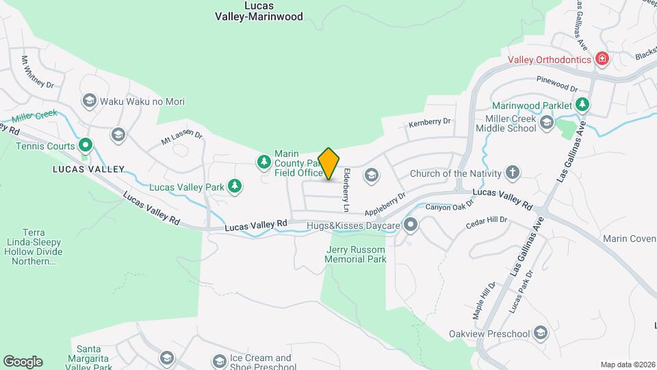 823 Greenberry Ln Map and Location Details