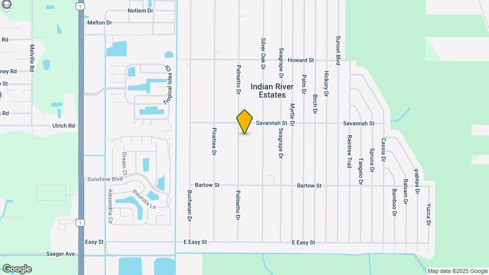 5706 Palmetto Dr Map and Location Details