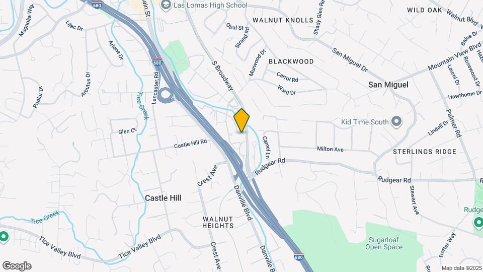 1310 Creekside Dr Map and Location Details