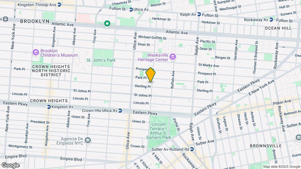 1521 Sterling Pl Map and Location Details
