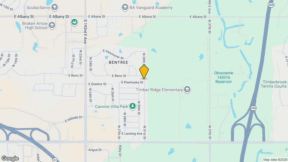 1606 S 31st St Map and Location Details