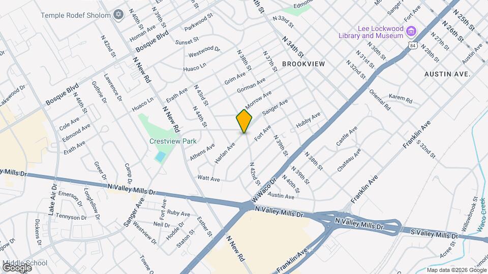 4200 Harlan Ave Map and Location Details