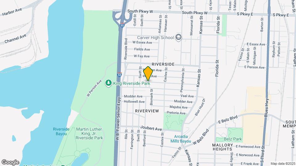 1751 Bismark St Map and Location Details