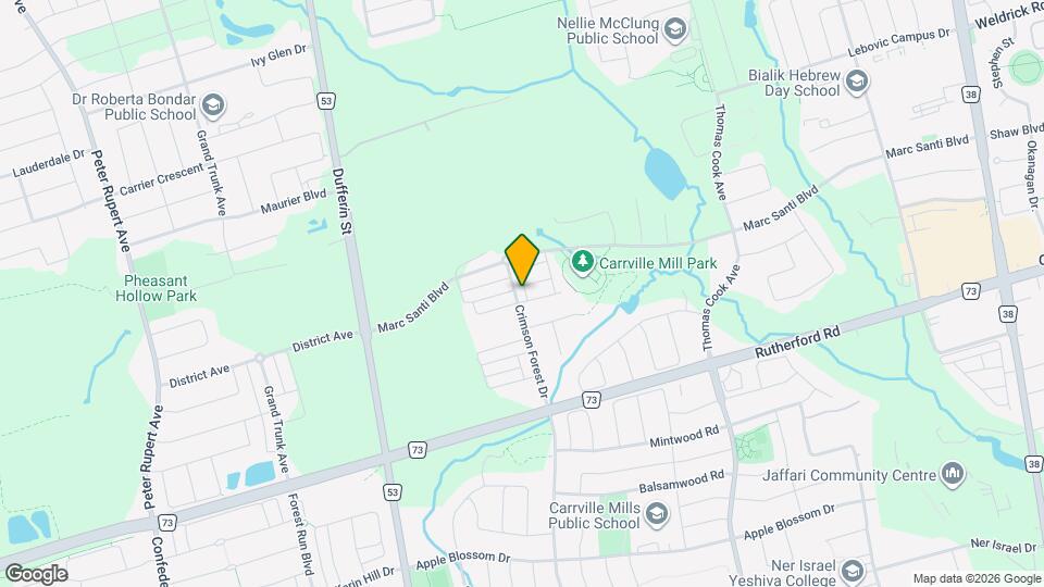 97 Crimson Forest Dr Map and Location Details