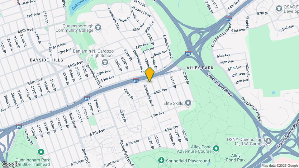 61-16 228th St Mapa y Detalles de la Ubicación