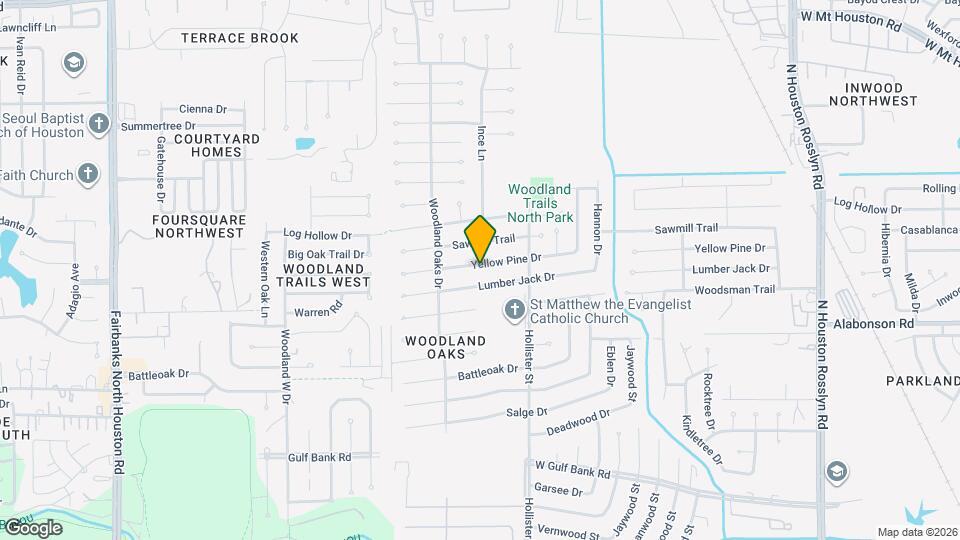 7843 Yellow Pine Dr Map and Location Details
