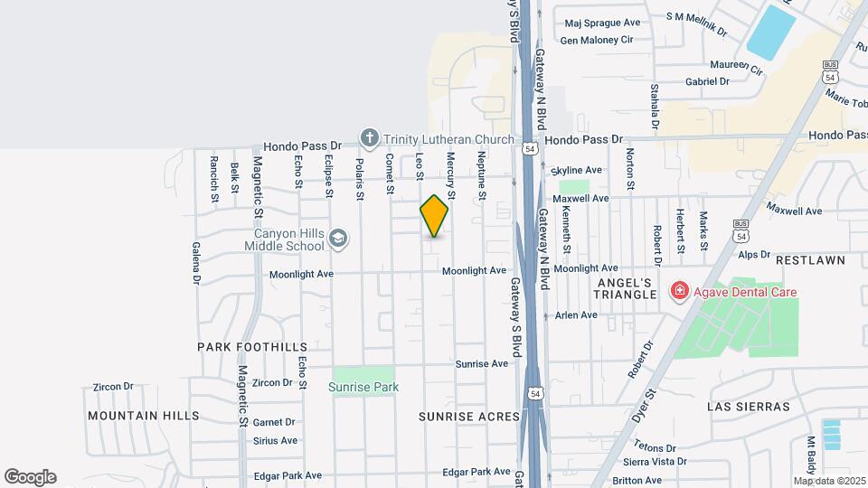 8920 Leo St Map and Location Details