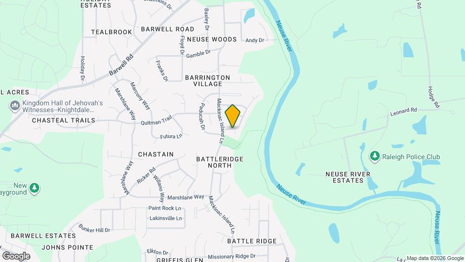 6412 Guard Hill Dr Map and Location Details