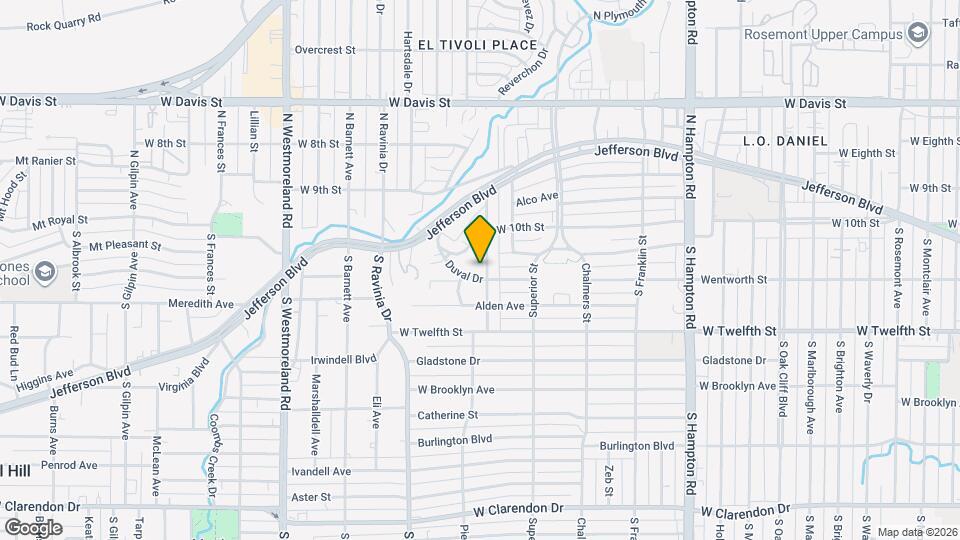 219 S Briscoe Blvd Map and Location Details
