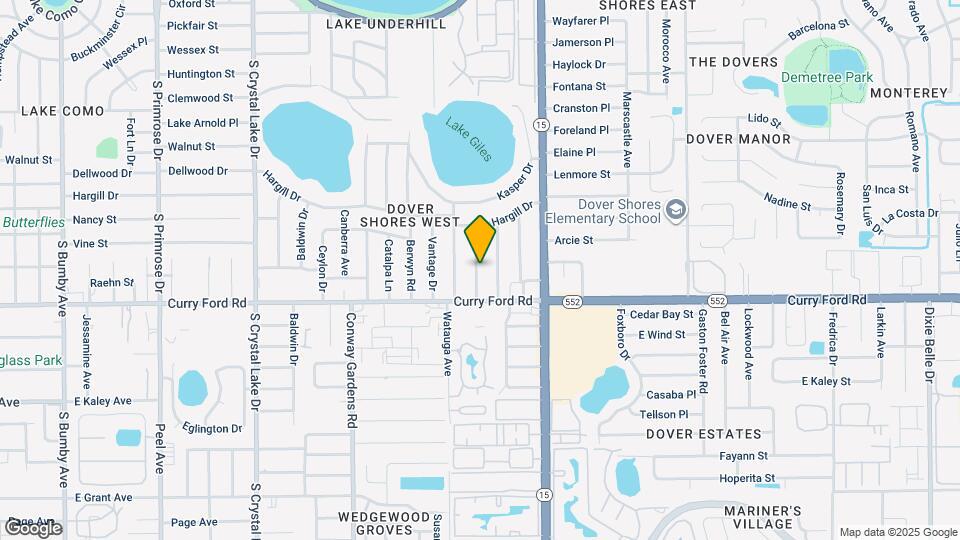 1401 Silverstone Ave Map and Location Details