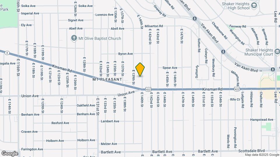 3458 E 140th St Map and Location Details