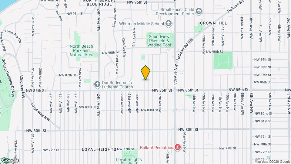 8522 19th Ave NW Map and Location Details