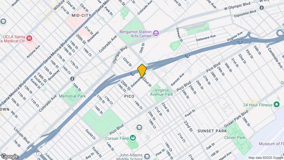 2124 Delaware Ave Mapa y Detalles de la Ubicación