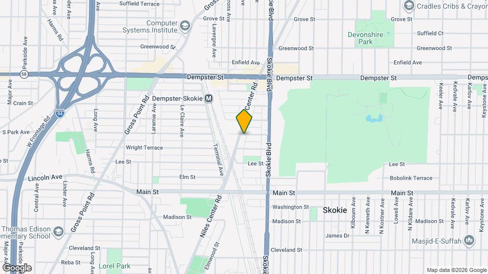 4851 Greenleaf St Map and Location Details