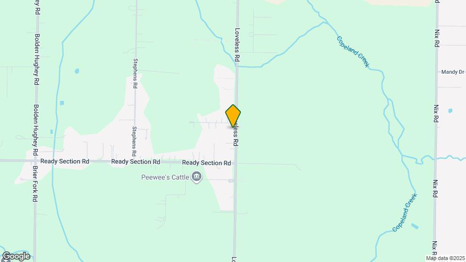 450 Loveless Rd Map and Location Details