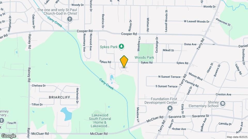 Meadow Creek Apartments Map and Location Details