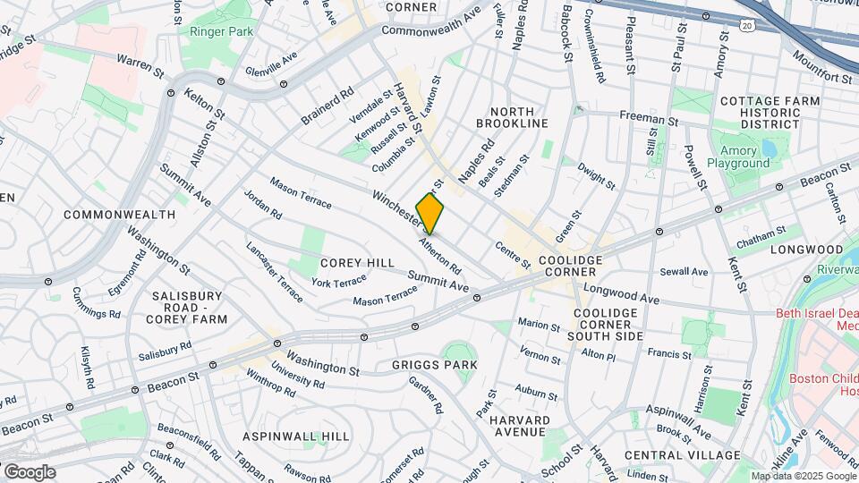 61 Atherton Rd, Unit 1 Map and Location Details