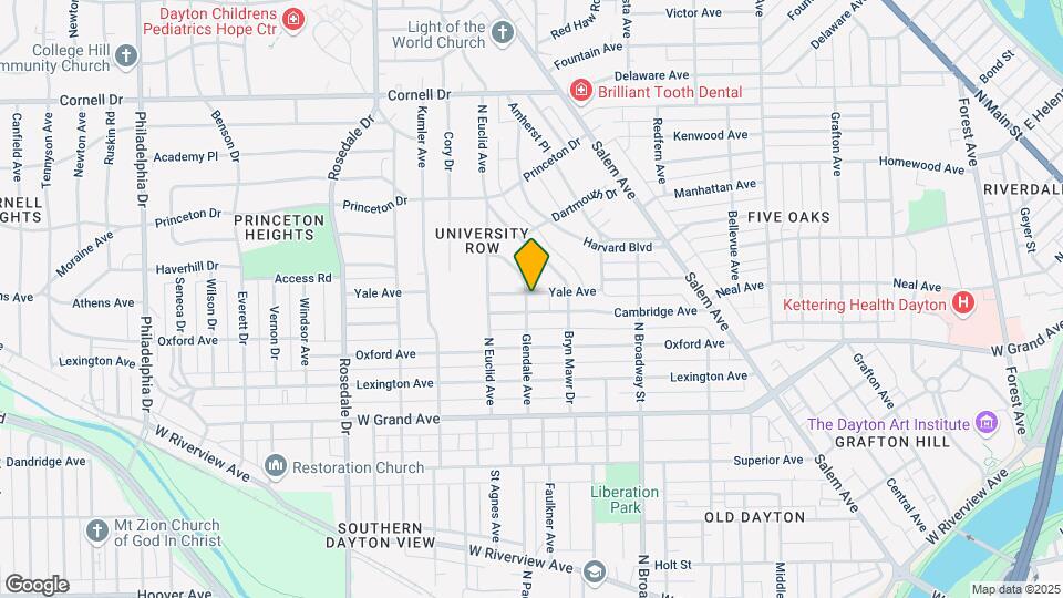 1310 Glendale Ave Mapa y Detalles de la Ubicación